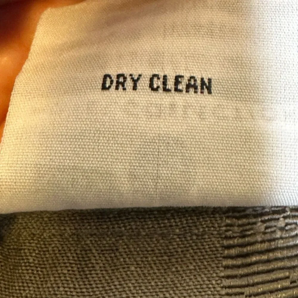 MACY's HOTEL COLLECTION FRAME STANDARD PILLOW SHAM Linen Blend Set of 2